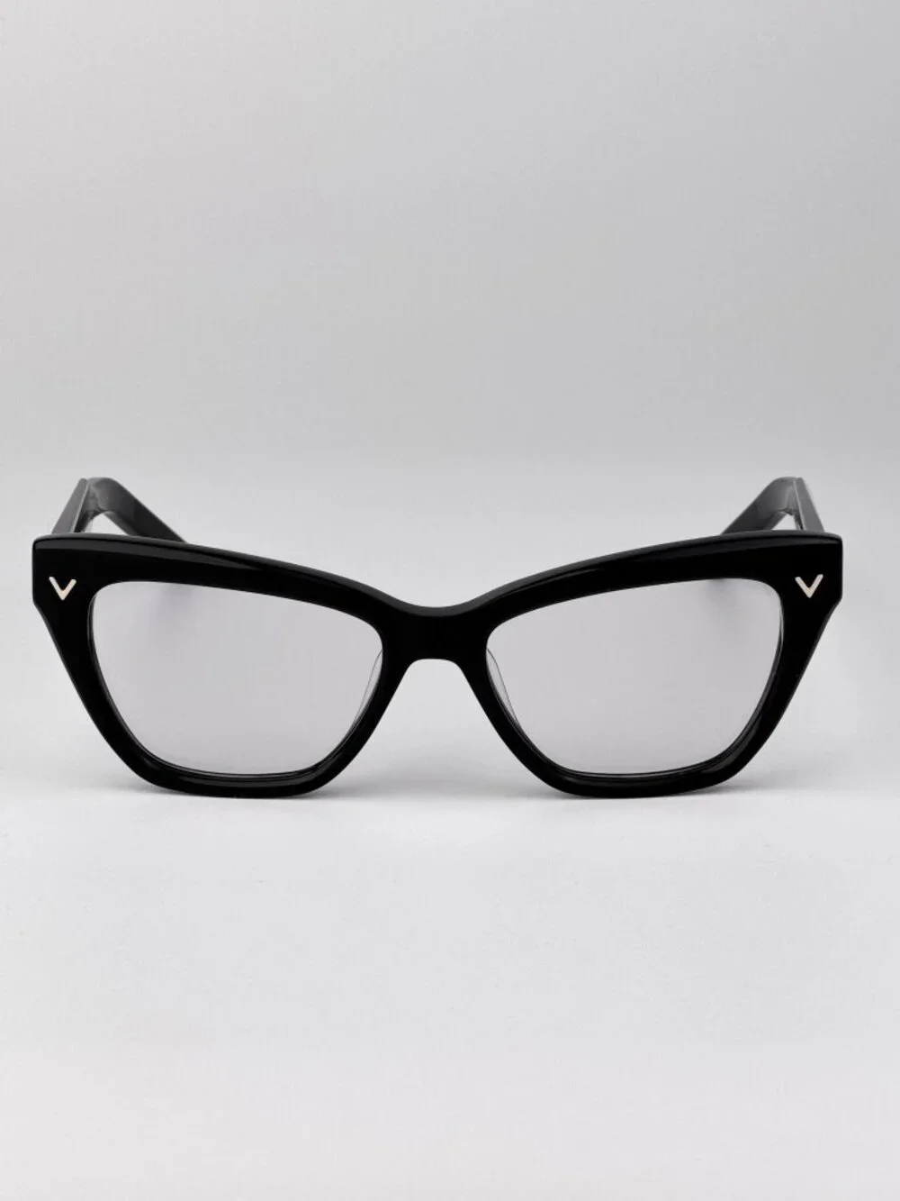 Valentino V-TALE VLX-140 A Cat Eye Eyeglasses – Shiny Black